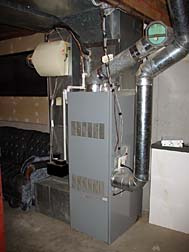 Asbestos Basement Boiler