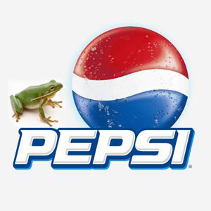 Pepsi and the Frog