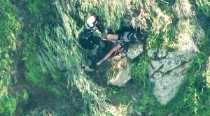 As the rescue unfolded (Photo: Fox 5 San Diego)
