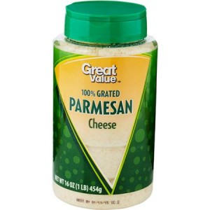 Walmart Parmesan Cheese