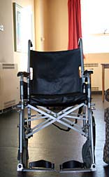 job terminating disability wheelchair