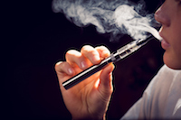 E-cigarettes Exploding Batteries Behave like Flaming Rockets