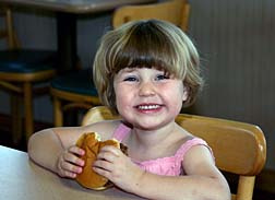 Child With Burger