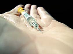 Contaminated Syringe