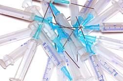 Used Syringes