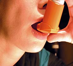 Serevent asthma inhaler