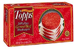 Topps hamburger recall